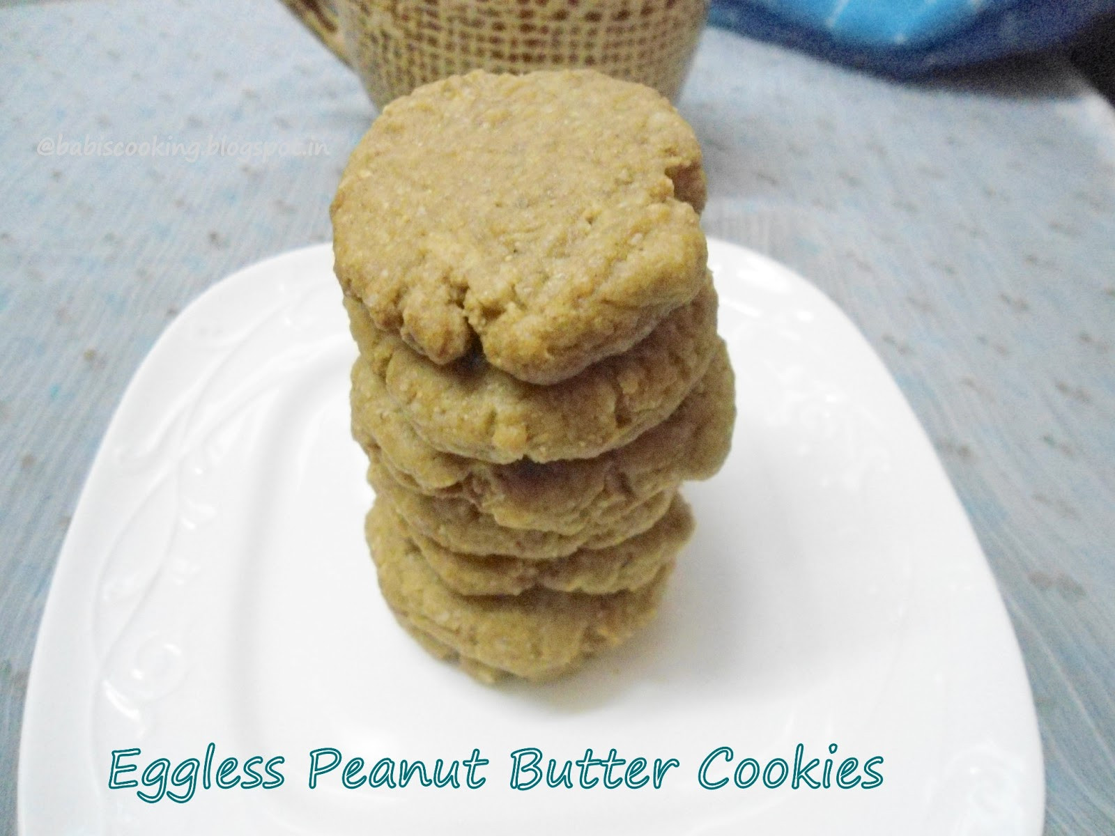 Eggless Peanut Butter Cookies
 Babi s Recipes Eggless Peanut Butter Cookies