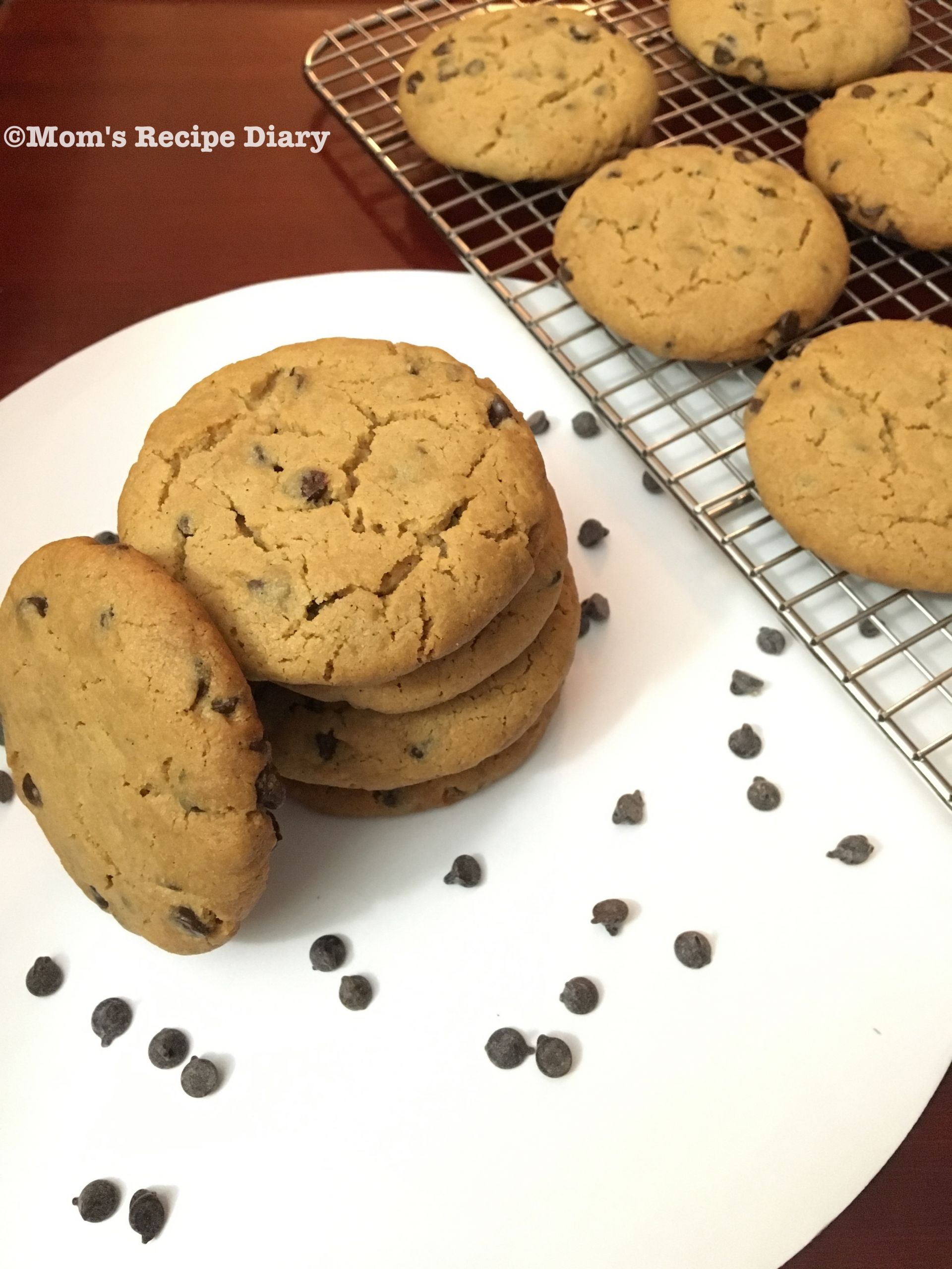 Eggless Peanut Butter Cookies
 Eggless Peanut Butter Chocolate Chip Cookies · Mom s