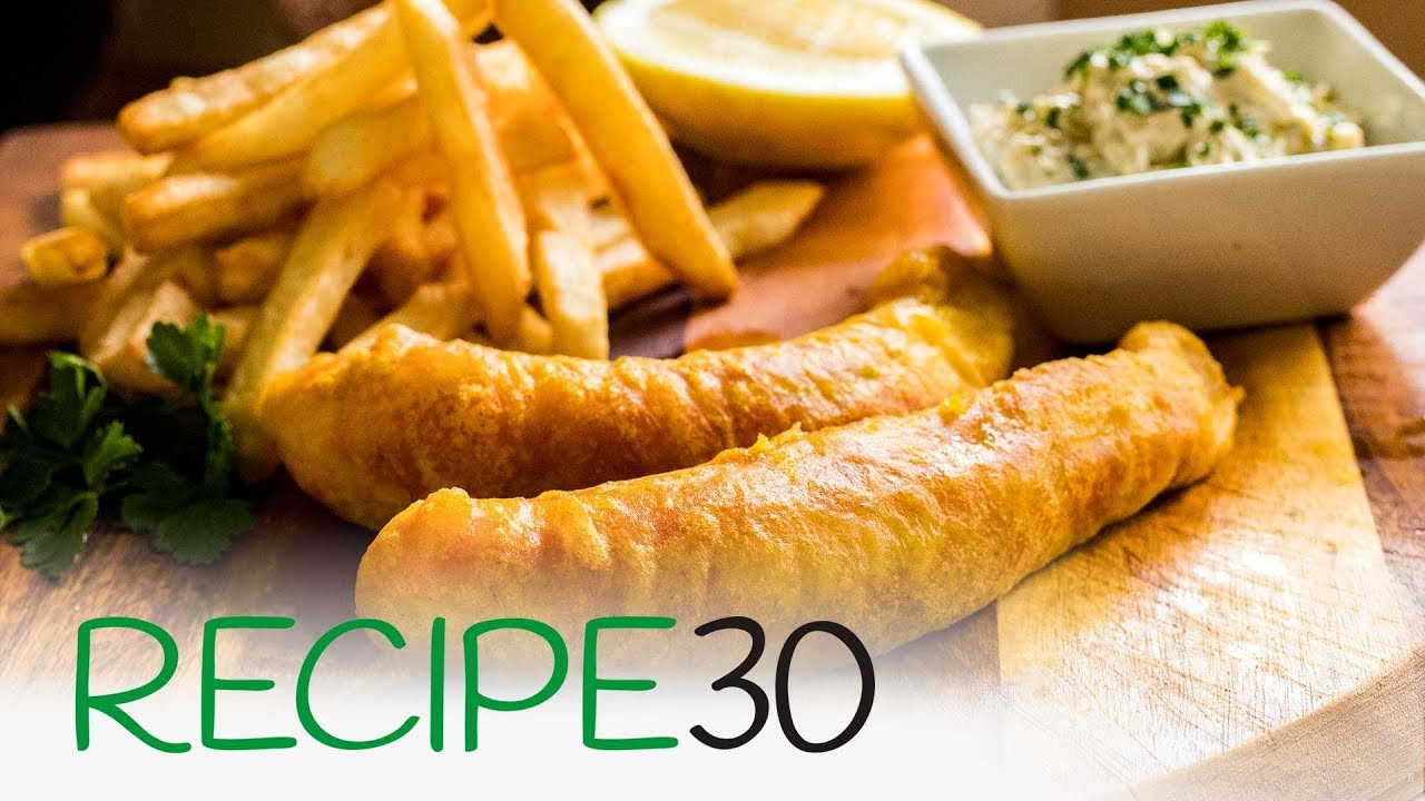 Fish And Chips Recipes
 The Best Fish and Chips with crispy batter simple recipe