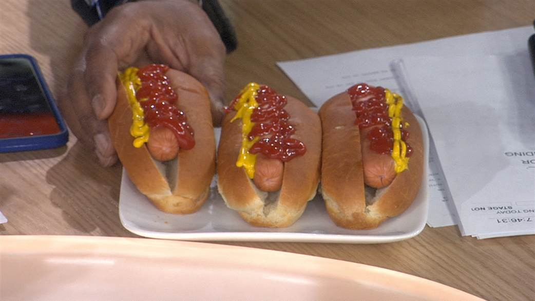 Fishing With Hot Dogs
 Worst foods to take to the office Hot dogs fish TODAY