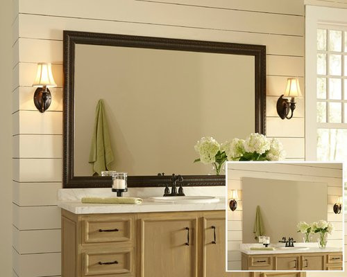 Framed Bathroom Mirror Ideas
 Framed Bathroom Mirror Design Ideas & Remodel
