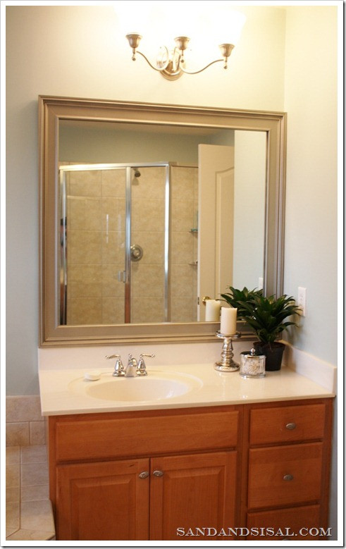 Framed Bathroom Mirror Ideas
 11 Beautiful DIY Bathroom Mirror Ideas – Diys To Do
