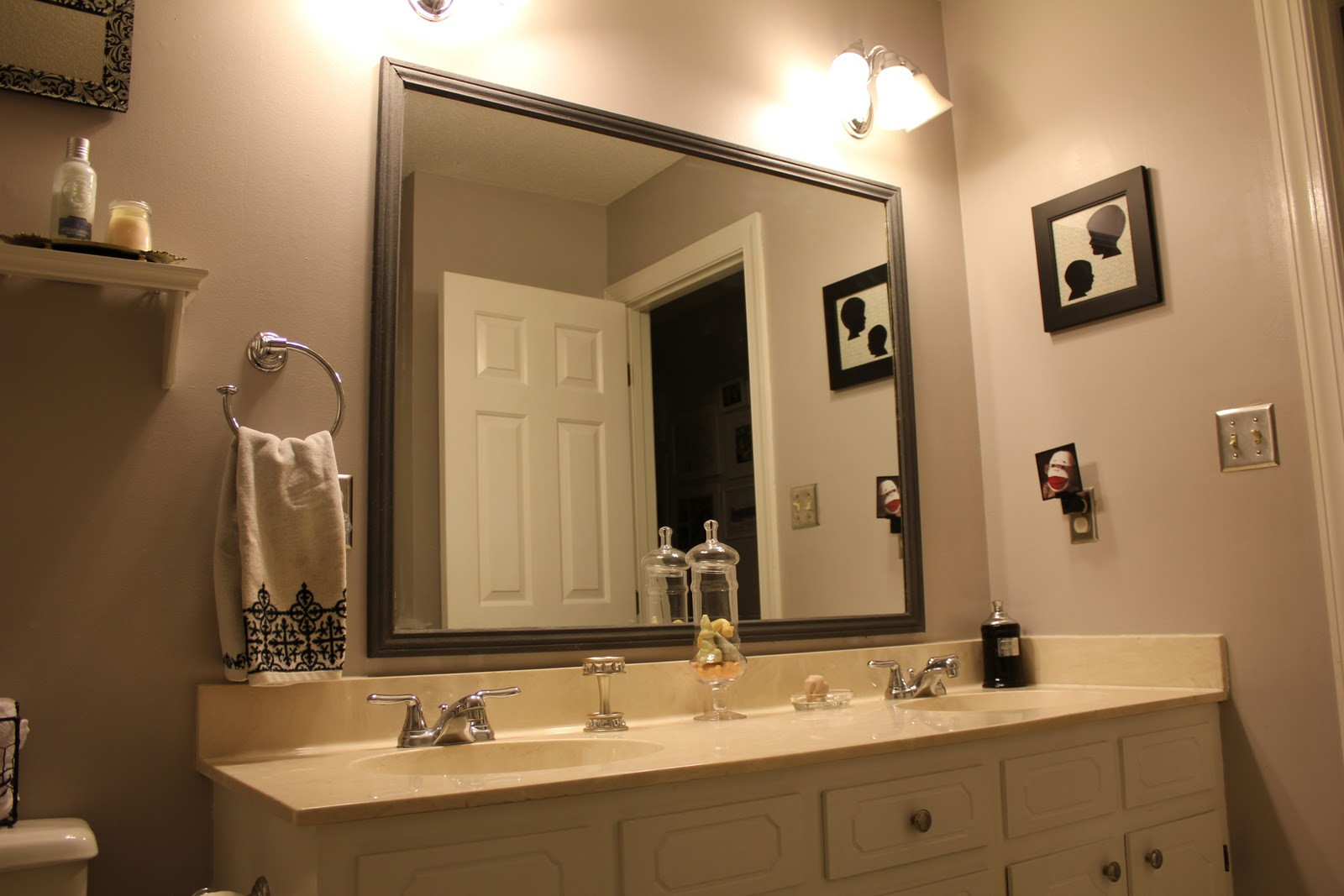 Framed Bathroom Mirrors
 Tips Framed Bathroom Mirrors MidCityEast