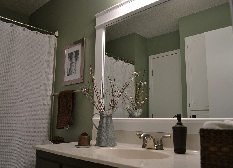 Framed Bathroom Mirrors
 Dwelling Cents Bathroom Mirror Frame