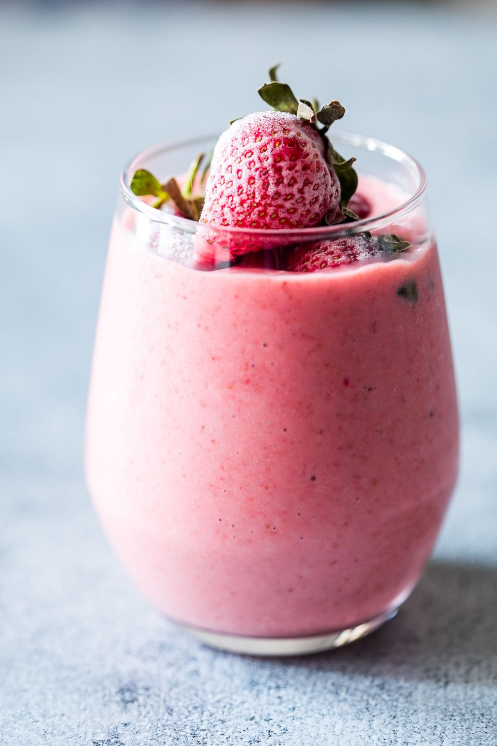 Fruit And Yogurt Smoothie Recipes
 Frozen Strawberry Greek Yogurt Smoothie 10 minute Breakfast
