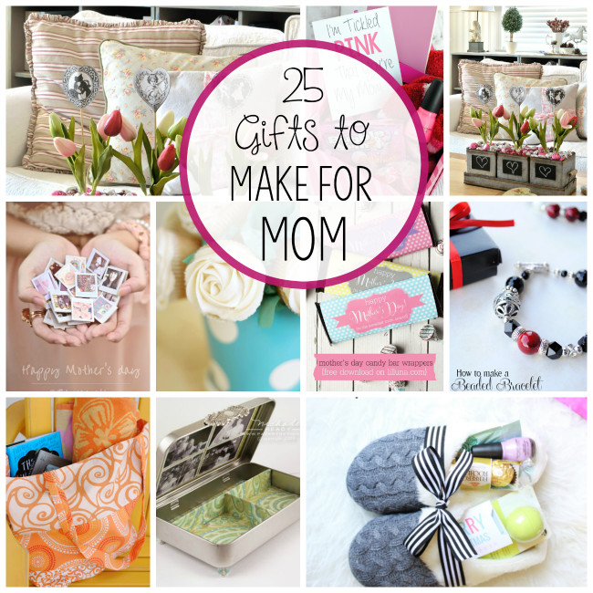 Gift Ideas For A Mother
 Homemade Mother s Day Gifts Crazy Little Projects