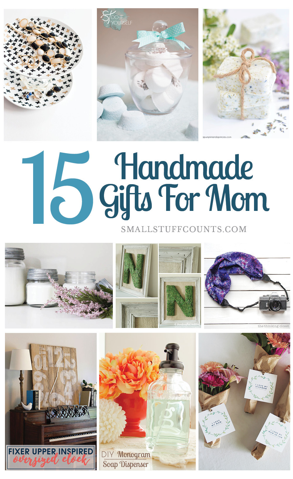 Gift Ideas For A Mother
 Beautiful DIY Gift Ideas For Mom