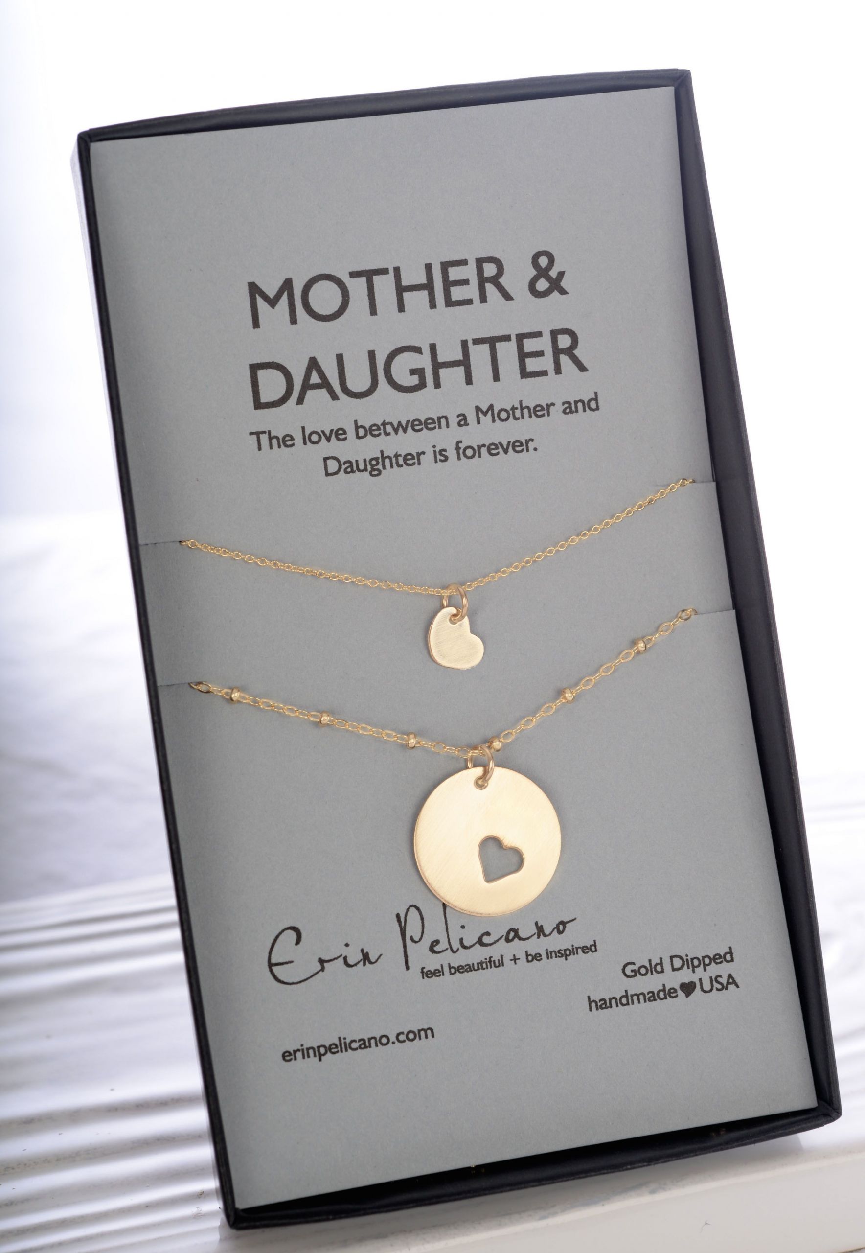 Gift Ideas For Mother And Daughter
 Gold Mother & Daughter Necklace