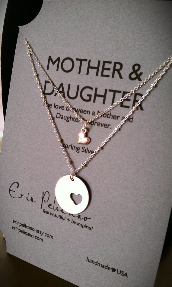 Gift Ideas For Mother And Daughter
 Mother Daughter Necklace Set FaveThing