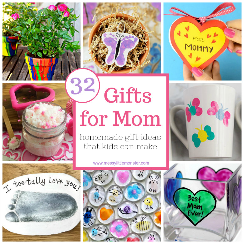 Gift Ideas For Mothers
 Gifts for Mom from Kids – homemade t ideas that kids