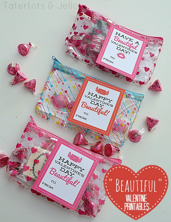 Gift Ideas For Valentines
 "Beautiful" Valentine s Day Printables Tween or Teen
