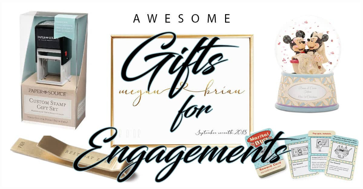 Good Ideas For Engagement Party Gifts
 50 Awesomely Creative Engagement Gifts for the 2019