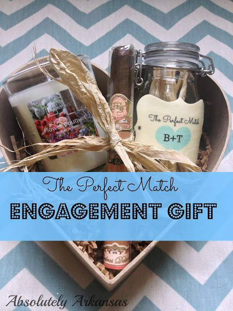 Good Ideas For Engagement Party Gifts
 The Perfect Match Engagement t Matches & a candle