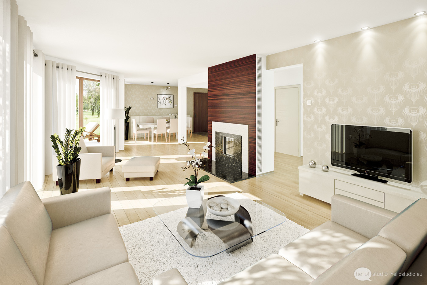 Good Living Room Colors
 Wonderful White Living Room Interior Ideas Wonderful