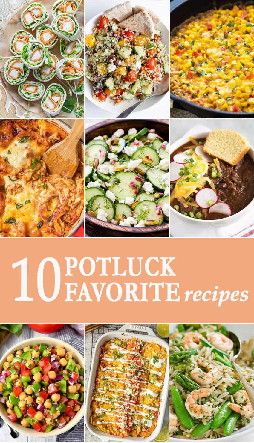 Good Potluck Main Dishes
 10 Potluck Favorites