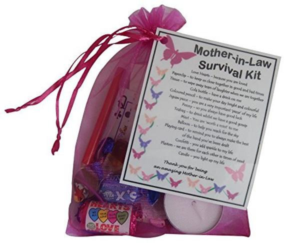 Great Gift Ideas For Mother In Law
 Mother in Law Survival Kit Gift Great present for by