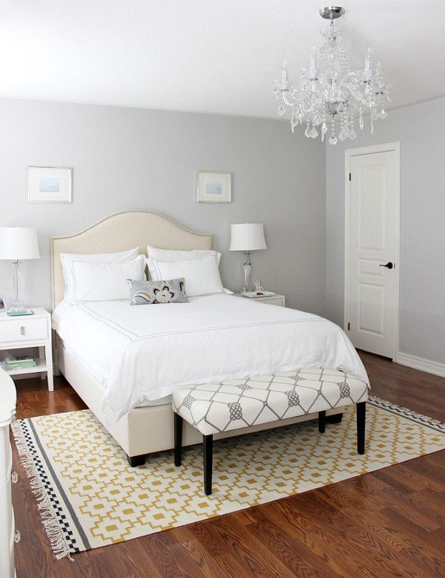 Grey Paint Bedroom
 Gray Bedroom Paint color ICI Dulux Silver Cloud