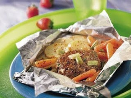 Ground Beef Foil Packets
 Meatloaf Foil Packets Recipe Genius Kitchen