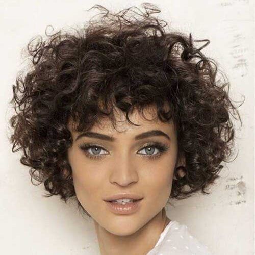 Haircuts For Thick Curly Frizzy Hair
 55 Alluring Ways to Sport Short Haircuts with Thick Hair