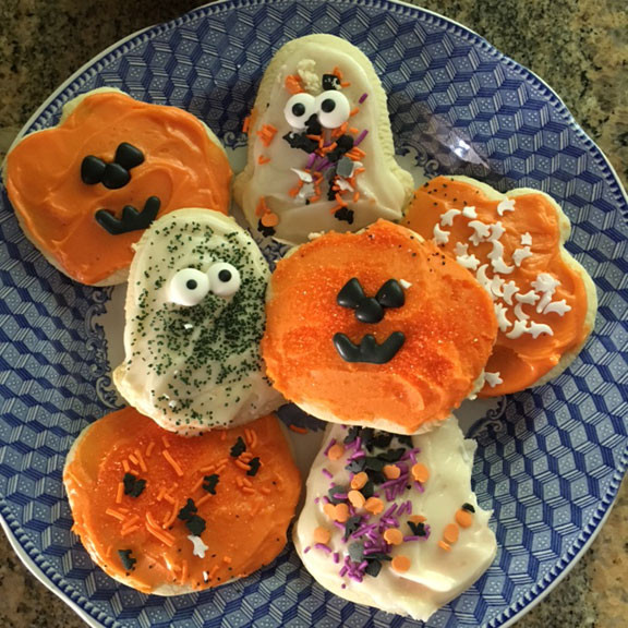 Halloween Decorating Cookies
 Fun With The Kids Cheryl s Cookies Halloween Cut out