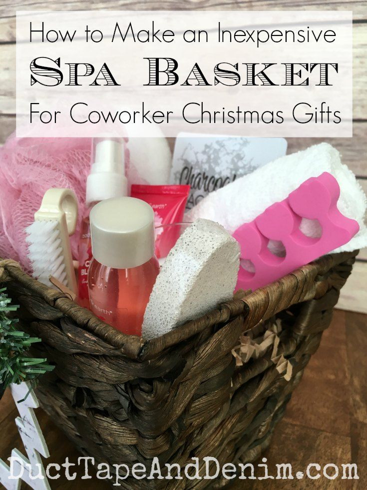 Holiday Gift Ideas For Female Coworkers
 Best 25 Spa basket ideas on Pinterest