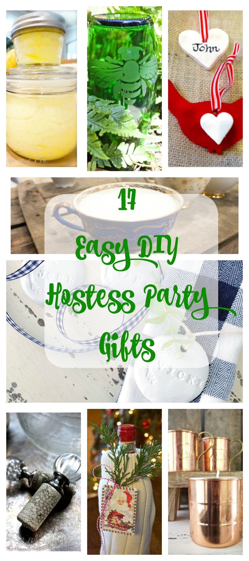 Holiday Gift Ideas Pinterest
 17 Ideas for Easy DIY Holiday Hostess Gifts 2 Bees in a Pod