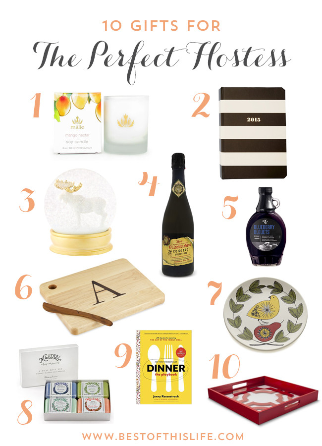 Holiday Party Gift Ideas For The Hostess
 10 Gifts For The Perfect Hostess The Best of this Life