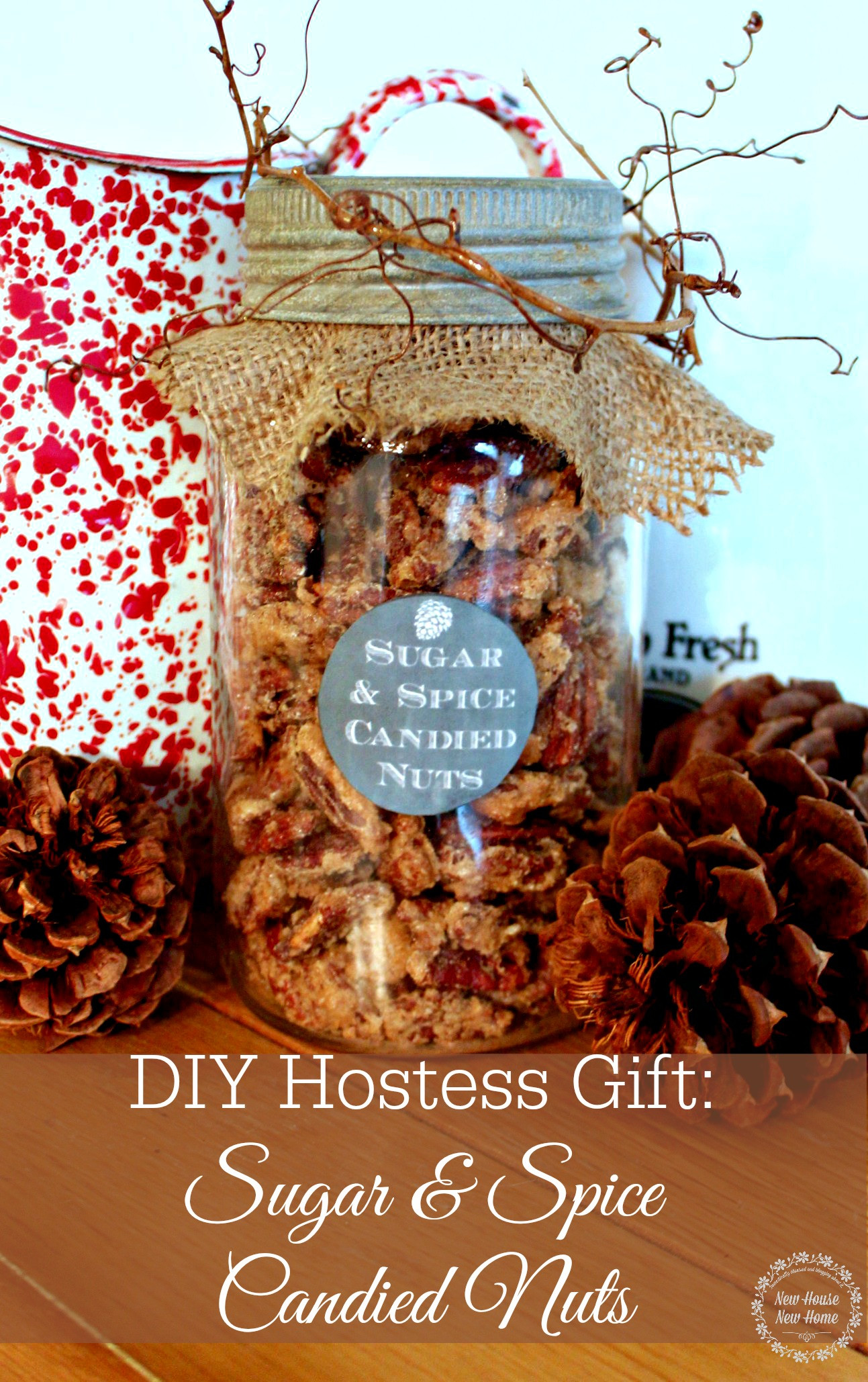 Holiday Party Gift Ideas For The Hostess
 DIY Holiday Hostess Gifts Sugar and Spiced Nuts New
