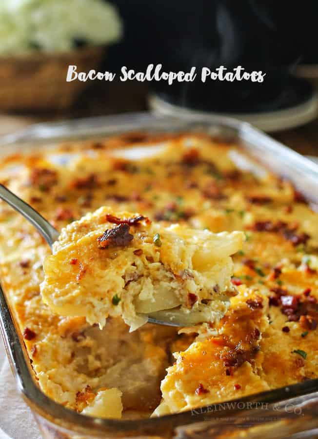 Holiday Scalloped Potatoes
 25 Amazing Side Dishes for Your Holiday Dinner A Home To