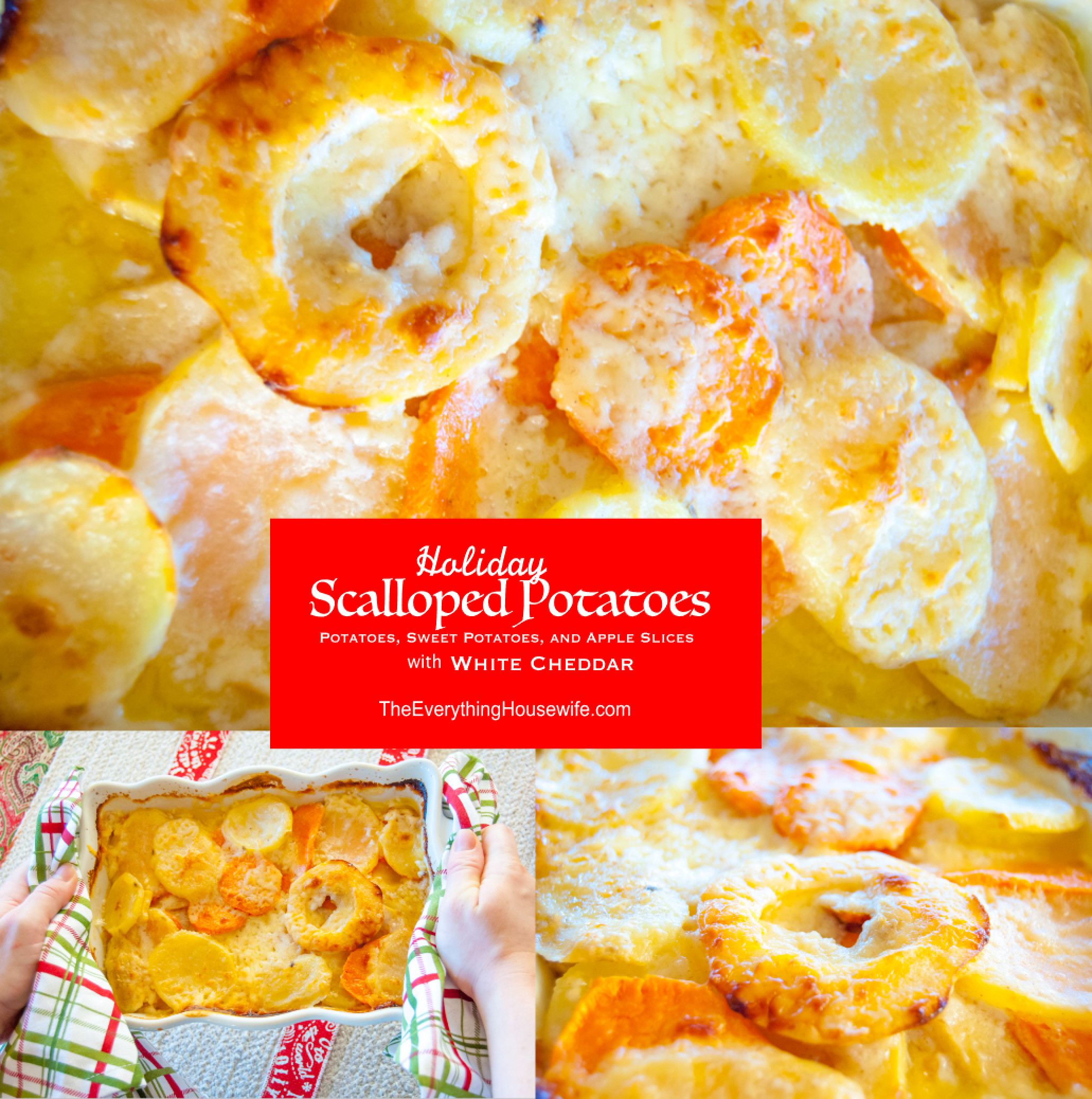 Holiday Scalloped Potatoes
 Holiday Scalloped Potatoes the everything housewife