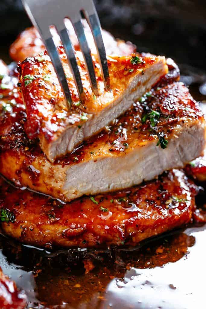 Honey Baked Pork Chops
 Easy Honey Garlic Pork Chops Cafe Delites