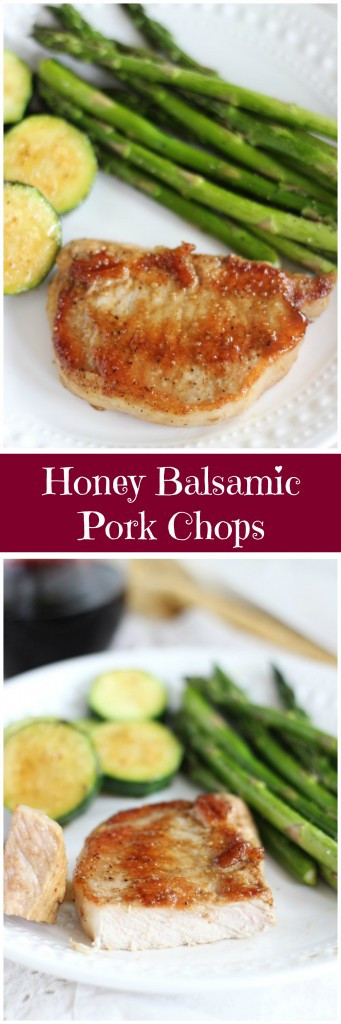 Honey Baked Pork Chops
 Honey Balsamic Baked Pork Chops