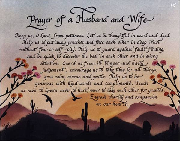 Husband And Wife Love Quotes
 Prayer of a Husband And Wife Love Quote Quotespictures