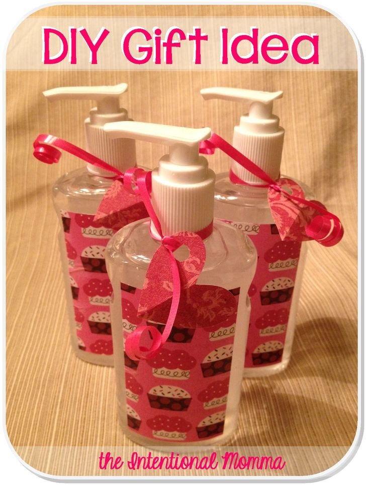 Inexpensive Valentines Gift Ideas
 DIY t idea hand sanitizer bottle scrapbook paper mod