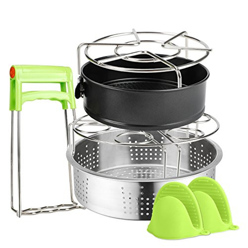 Instant Pot Springform Pan Recipes
 6 Steamers PACKS Instant Pot Accessories Basket Sets Base