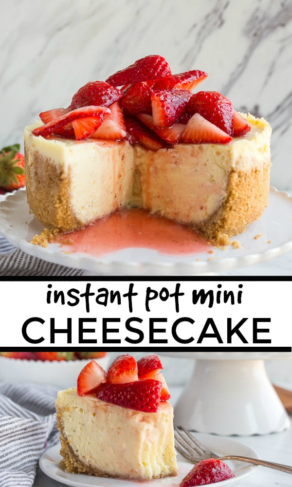Instant Pot Springform Pan Recipes
 Instant Pot Cheesecake Recipe