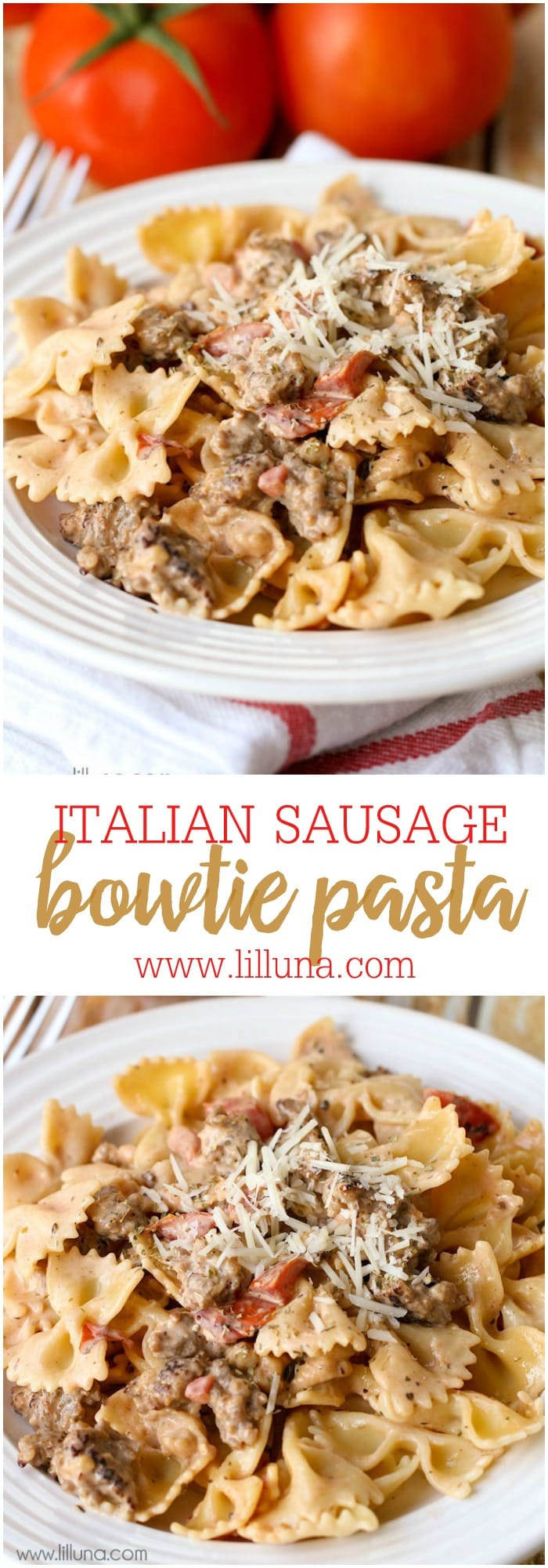 Italian Sausage Recipes Pasta
 EASY Italian Sausage Pasta