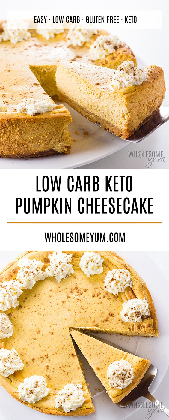 Keto Pumpkin Dessert
 Low Carb Keto Pumpkin Cheesecake Recipe