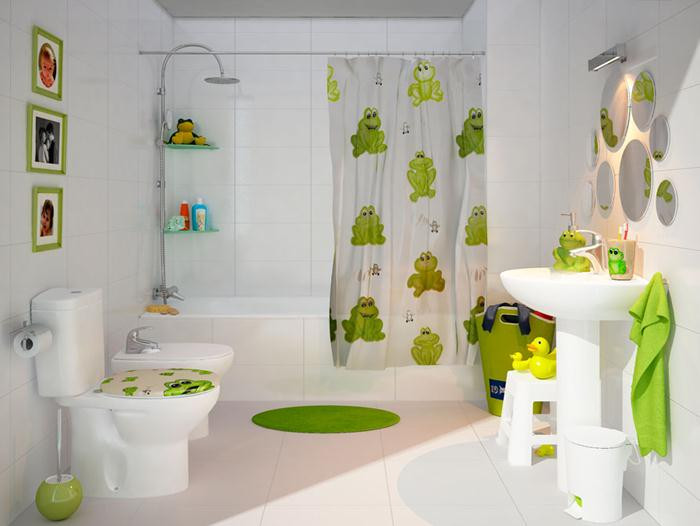 Kids Bathroom Accessories Sets
 Cute And Colorful Kids Bathroom Designs