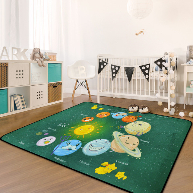 Kids Room Mats
 Nordic Cartoon Carpets For Living Room Children Carpet