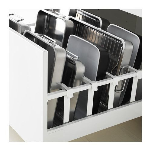 Kitchen Cabinet Organizers Ikea
 MAXIMERA Drawer high white 80x60 cm IKEA…
