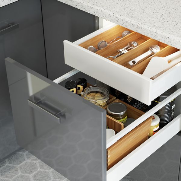 Kitchen Cabinet Organizers Ikea
 The drawer within a drawer feature in the IKEA SEKTION