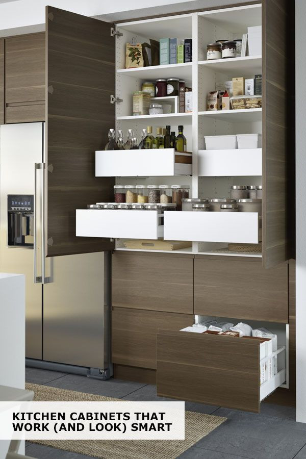 Kitchen Cabinet Organizers Ikea
 IKEA SEKTION cabinets help you find a space for everything