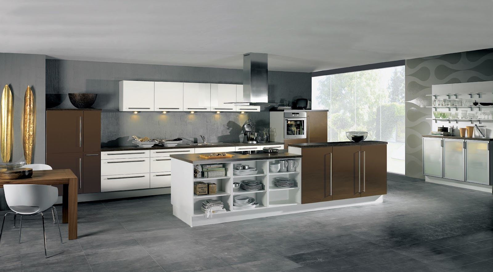 Kitchen Wall Designs
 Home Interior Design & Decor Inspirational Kitchen