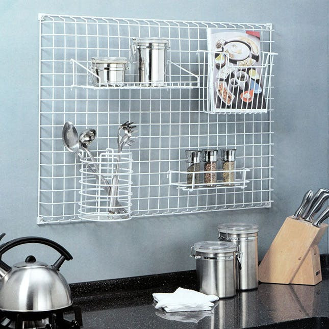 Kitchen Wall Organizer
 20 Simple Kitchen Storage Solutions