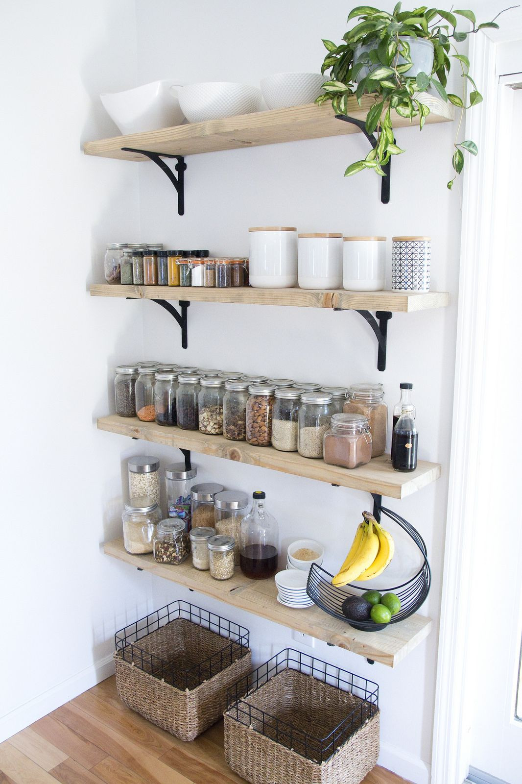 Kitchen Wall Organizer
 8 tips For Creating Successful Open Shelving and a pantry