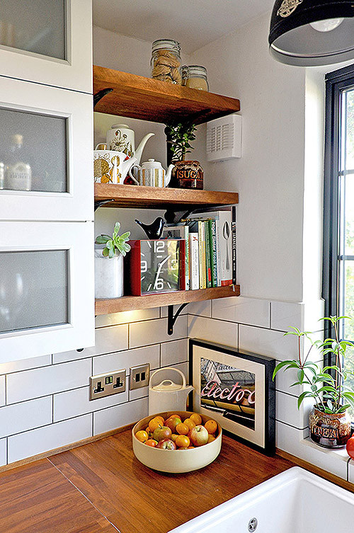 Kitchen Wall Pictures
 65 Ideas Using Open Kitchen Wall Shelves Shelterness