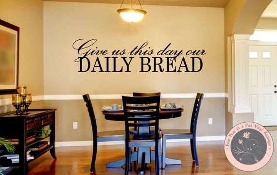Kitchen Wall Pictures
 Kitchen Decor Kitchen Wall Decal Christian Wall Decal