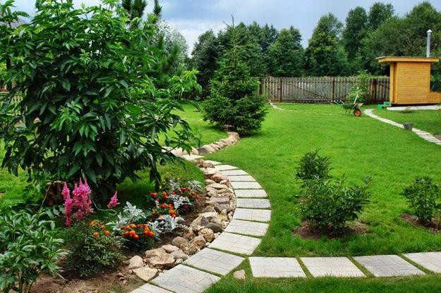 Landscape Design Ideas For Backyard
 25 Yard Landscaping Ideas Curvy Garden Path Designs to