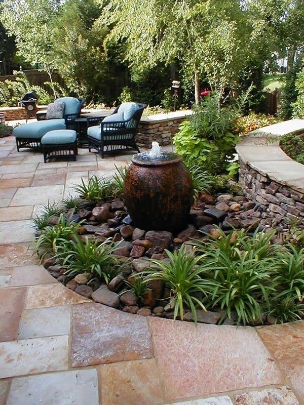 Landscape Fountain Design
 40 Beautiful Garden Fountain Ideas